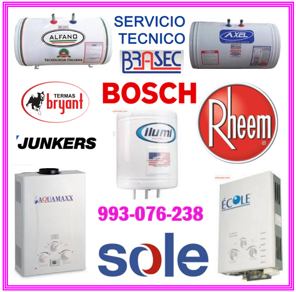 Reparaciones de termas a gas 993076238