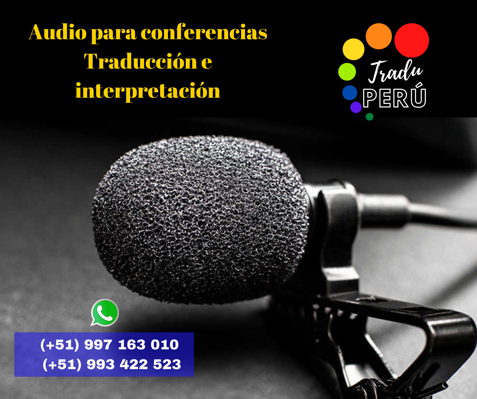 Equipos sonido para conferencias / LIMA ✅ 997163010