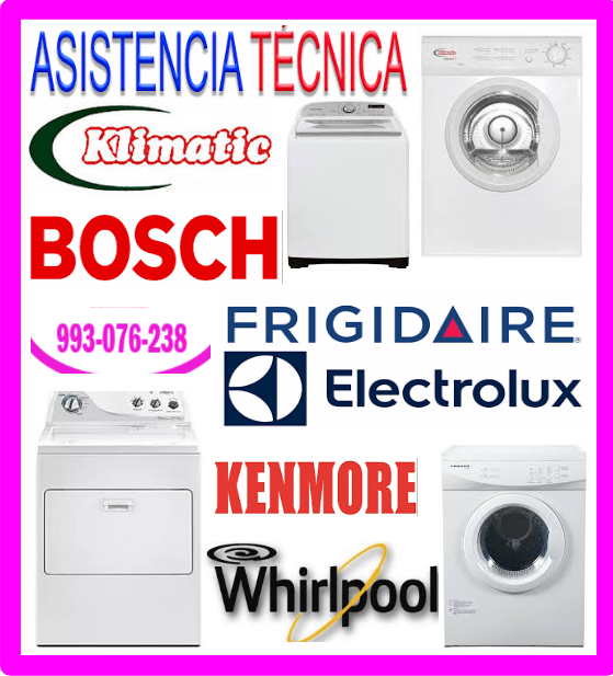 Servicio técnico lavadoras Klimatic