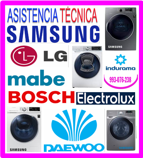Servicio técnico lavadoras Samsung