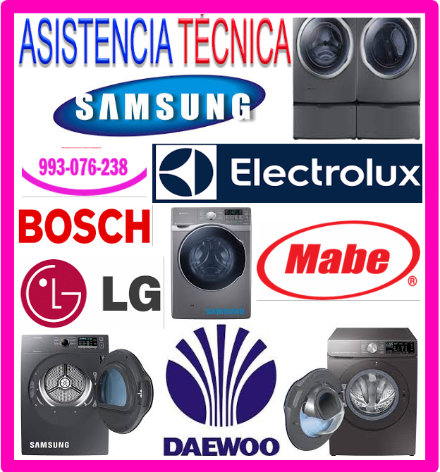 Servicio técnico lavadoras Samsung