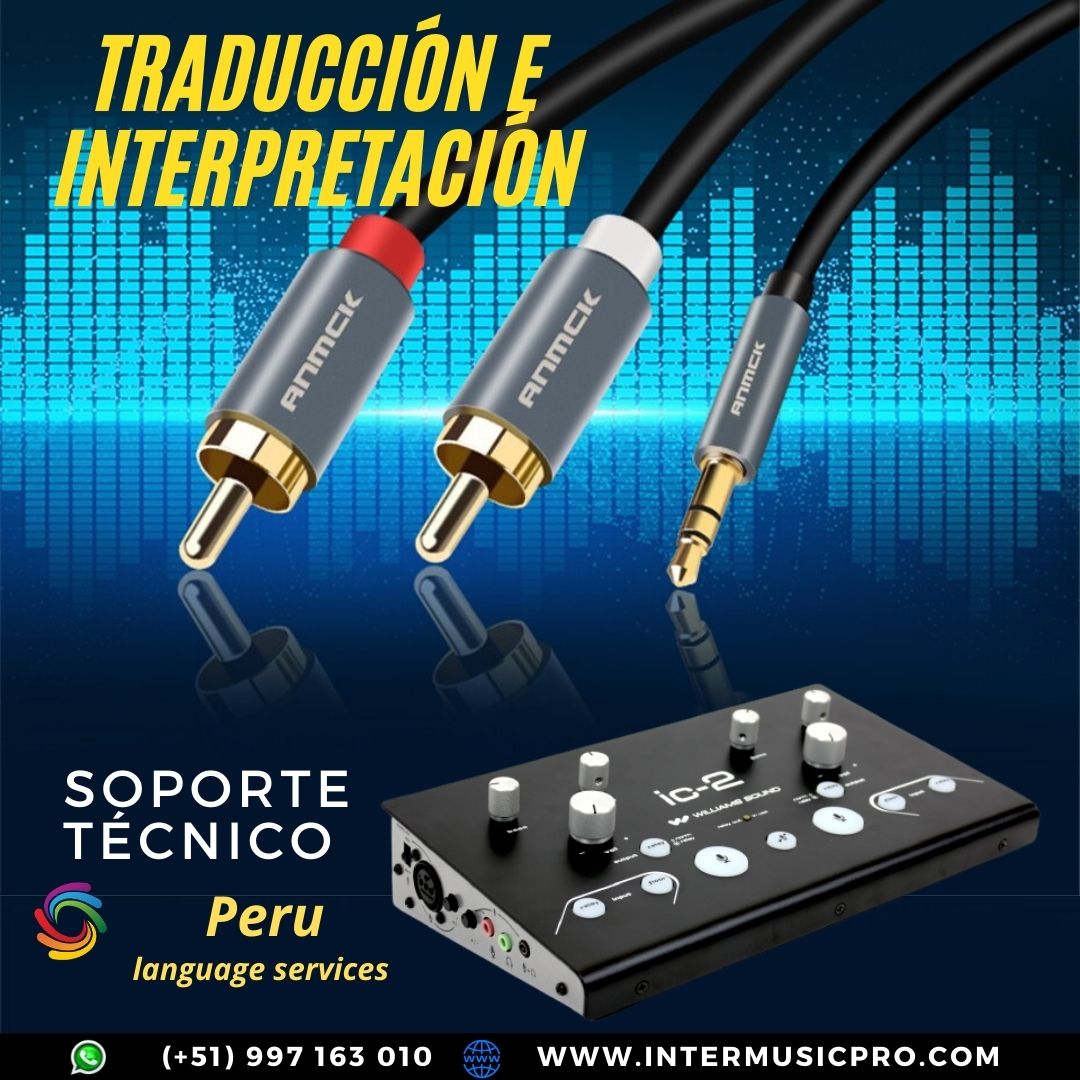 Traducción e Interpretación idiomas para eventos LIMA
