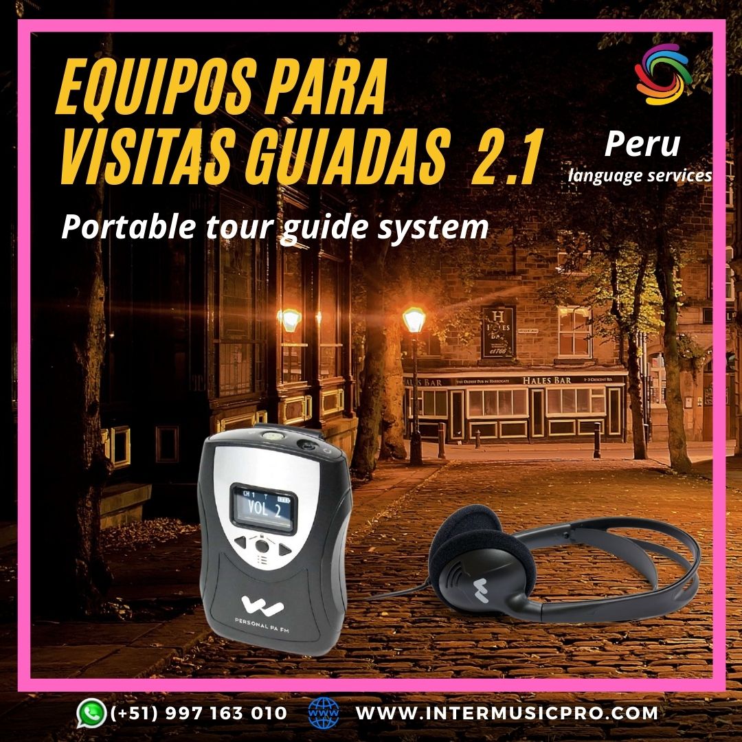 Traducción equipos para eventos LIMA/ PIURA ✅ 997163010