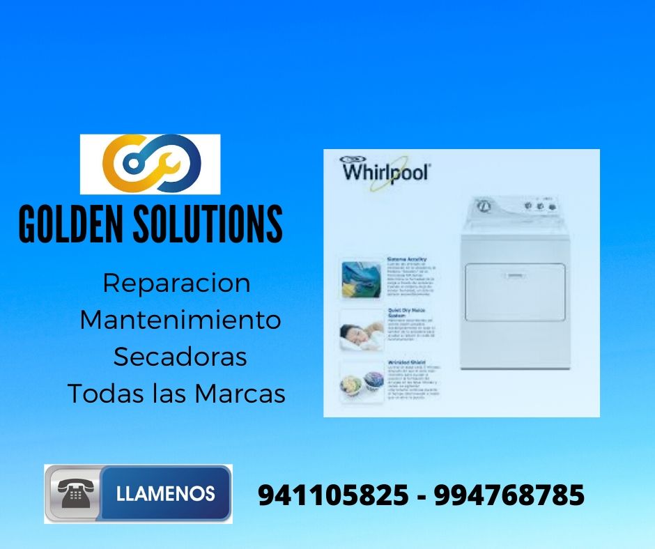 Reparacion Secadoras a gas Electricas a Domicilio