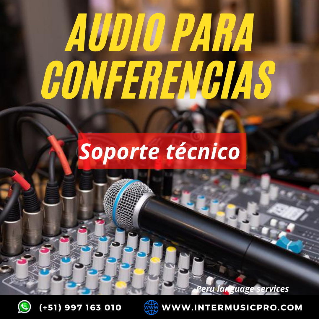 Traducción simultánea Cusco/Trujillo Lima ✅ 997163010