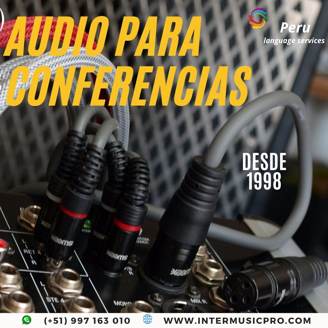 Equipos para eventos TRADUCCION IDIOMAS LIMA ✅ 997163010