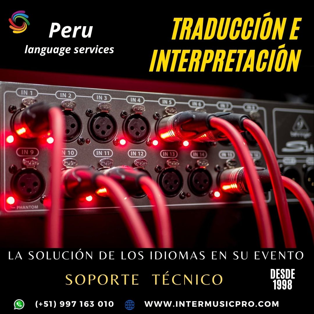 TRADUCCIÖN SIMULTANEA IDIOMAS EVENTOS LIMA ✅ 997163010