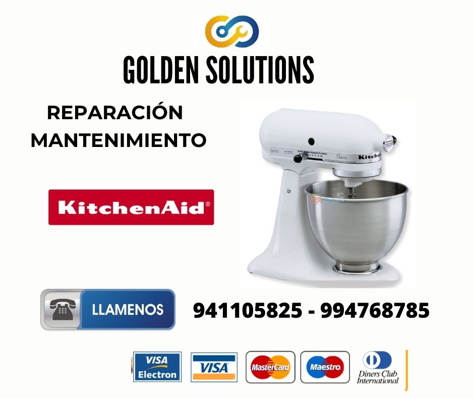 Servicio Técnico Batidoras KitchenAid a Domicilio