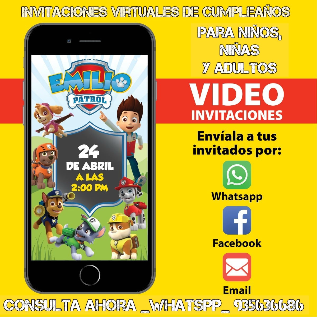 VÍDEO DE CUMPLEAÑOS