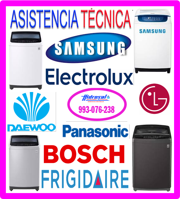 Reparaciones de lavadoras Samsung