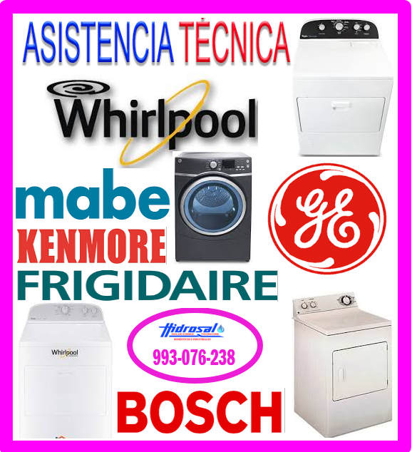 Reparación de secadoras Whirlpool 993076238