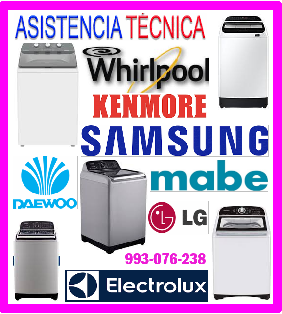 Reparaciones de lavadoras Samsung