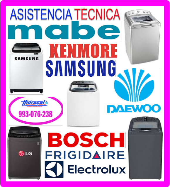 Reparaciones de lavadoras Samsung