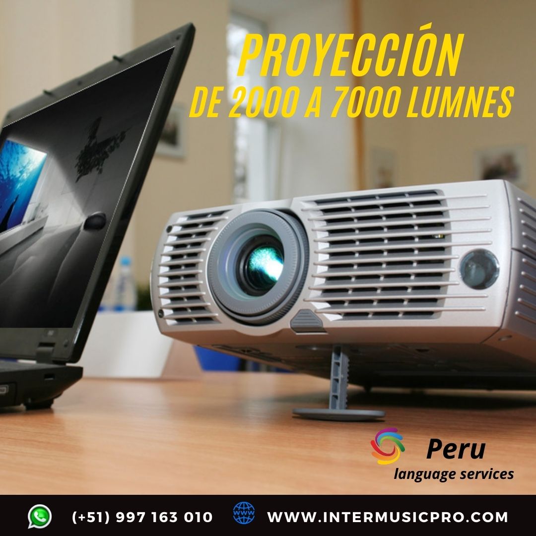 ECRAN Y PROYECTORES lima ✅ 997163010