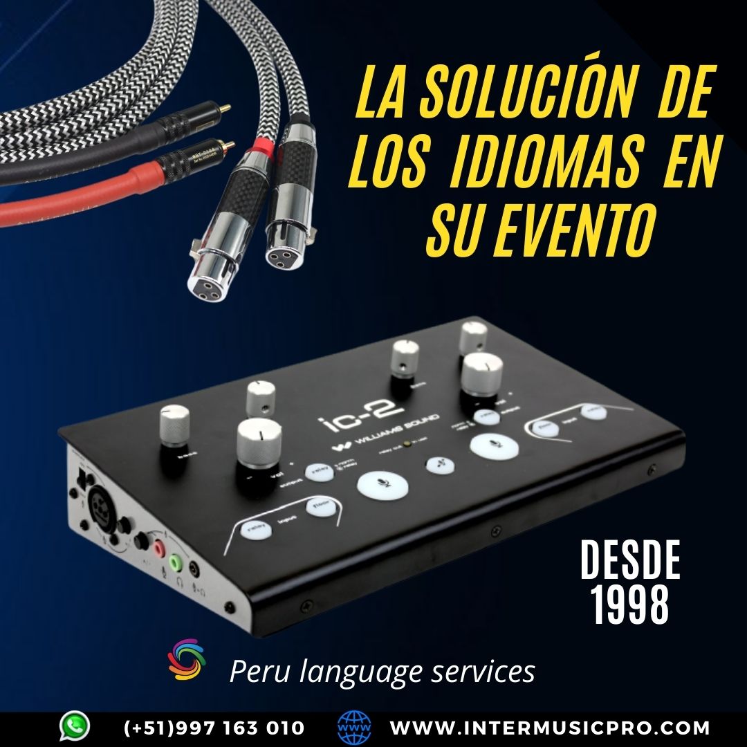 Perú Traducción .Traducción de idiomas para eventos .
