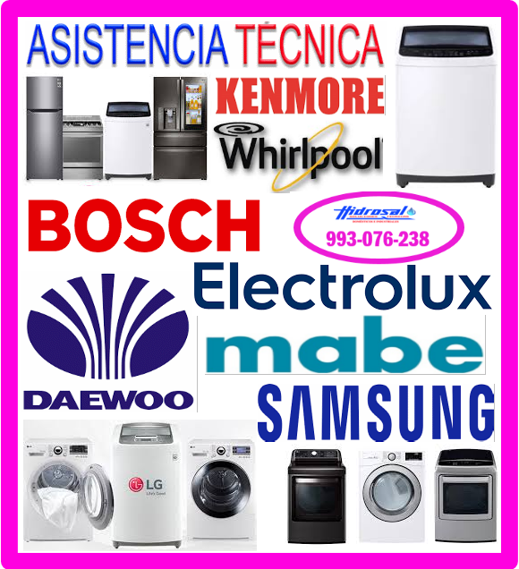 Reparaciones lavadoras Kenmore