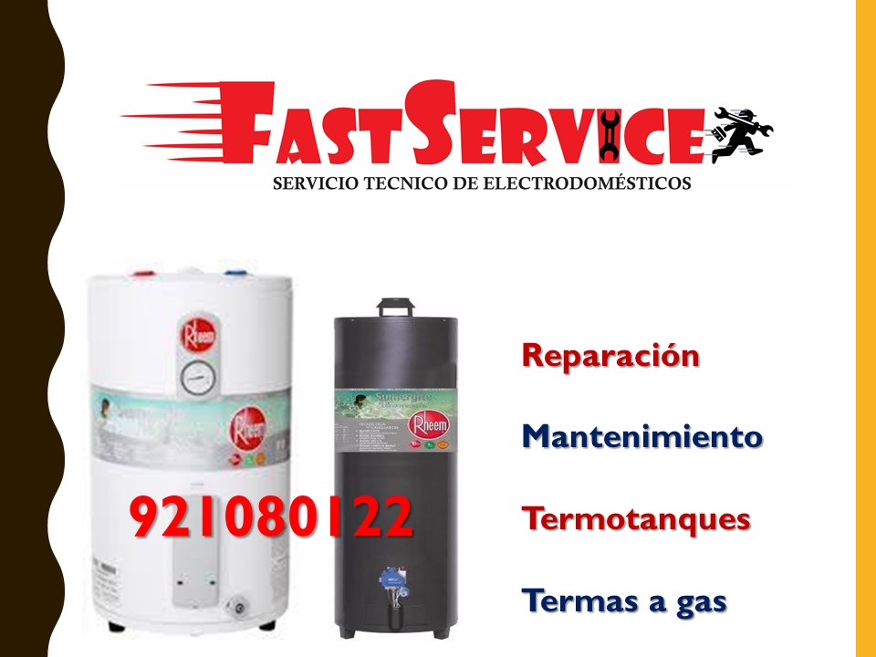 SERVICIO TECNICO termas a /GAS RHEMM EN LIMA
