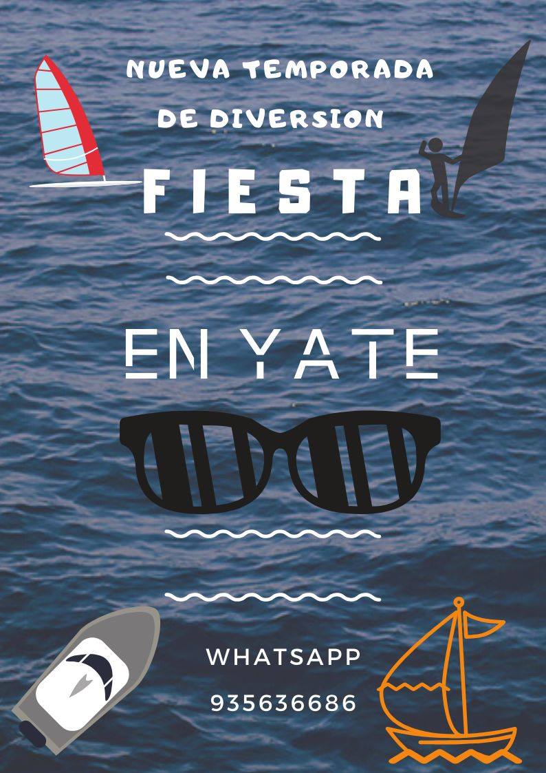 FIESTA en YATE _ ALQUILER PARA PASEOS
