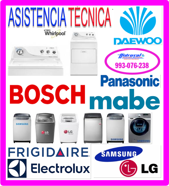 Reparación lavadoras Whirlpool 993076238