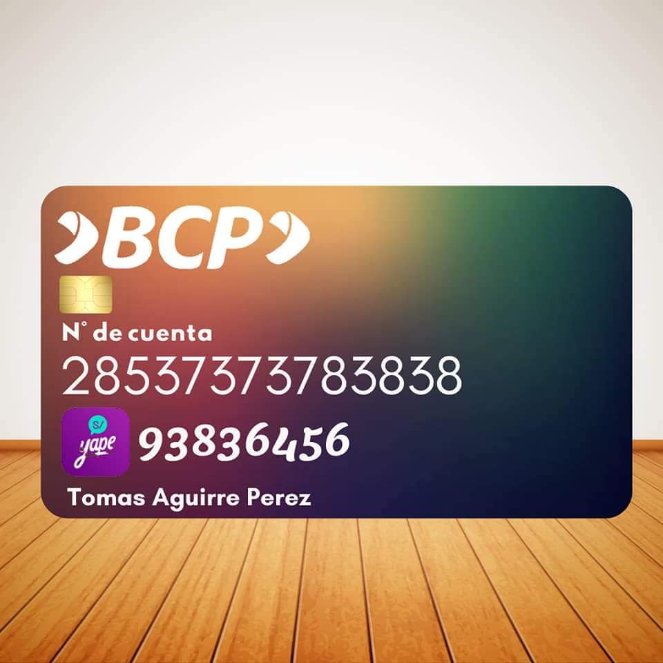 tarjetitas personalizadas de banco