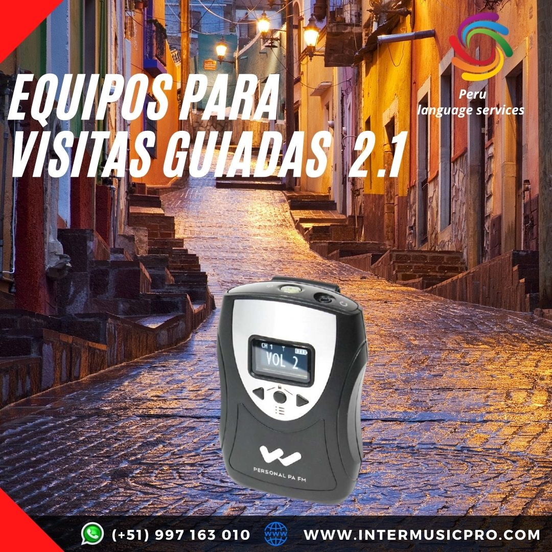 Equipos visitas guiadas /Trujillo Lima ✅ 997163010
