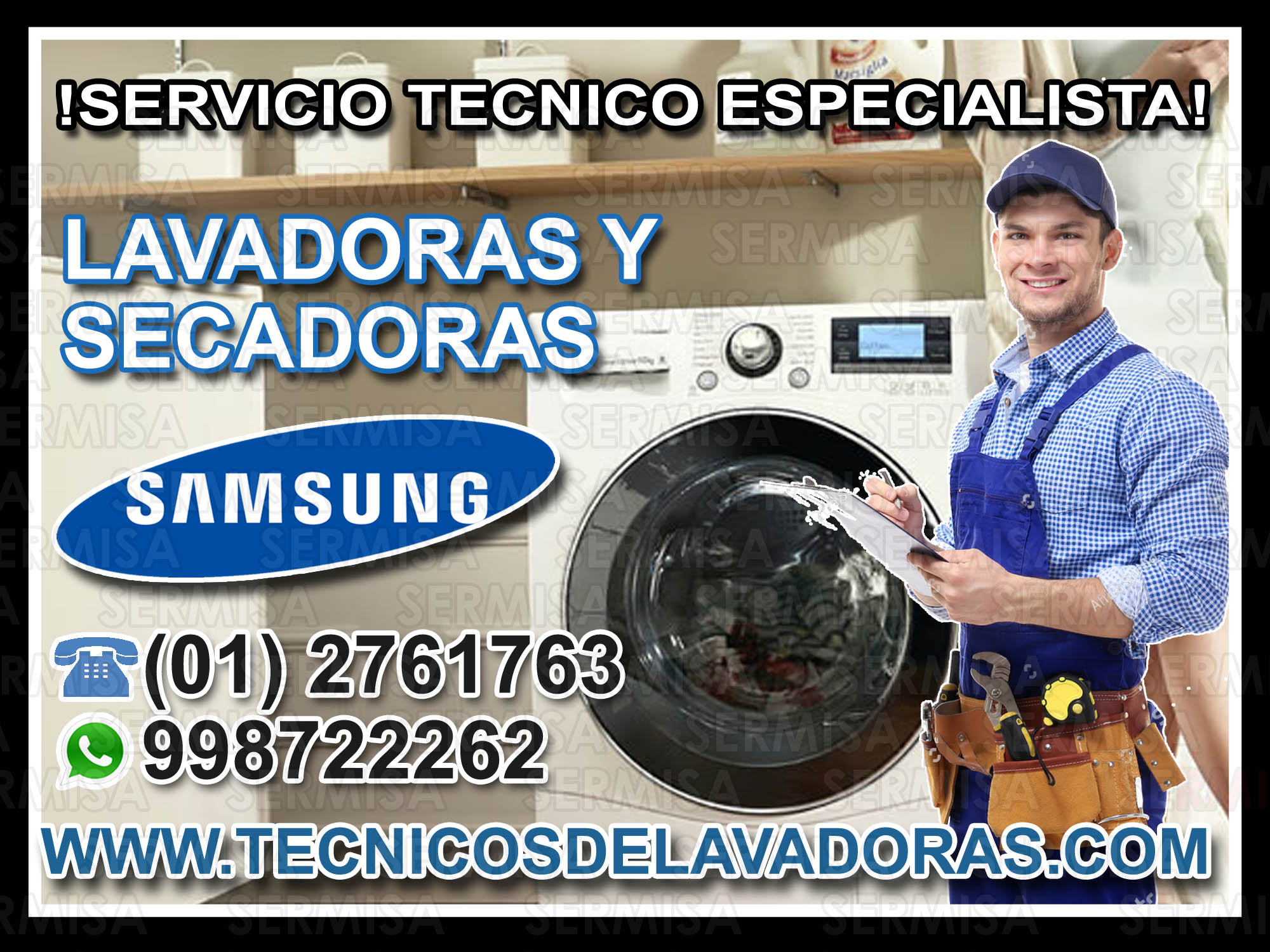 Disfruta! Servicio Técnico Samsung Lavadoras 998722262