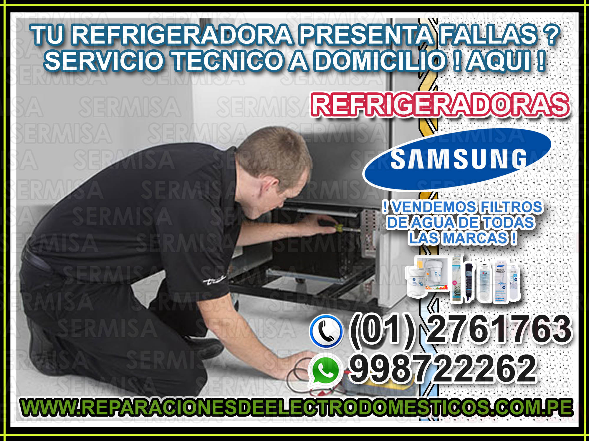 Disfruta! Servicio Técnico Samsung Lavadoras 998722262