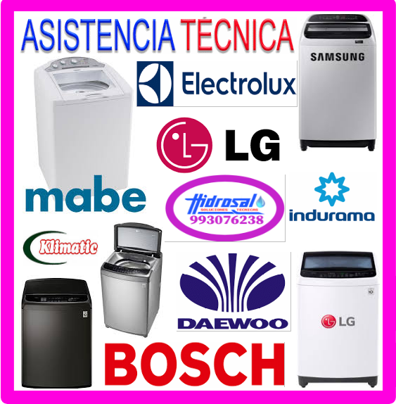 Servicio técnico lavadoras Lg