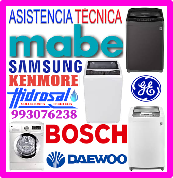 Servicio técnico lavadoras Mabe