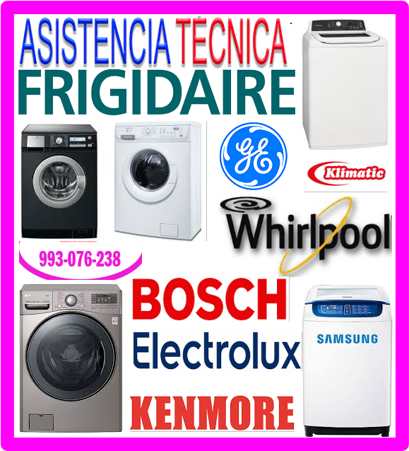 Servicio técnico lavadoras Frigidaire 993076238