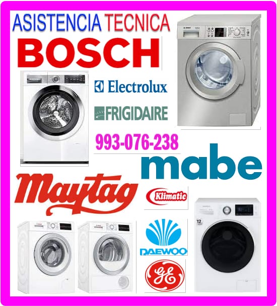 Bosch reparaciones lavadoras Bosch