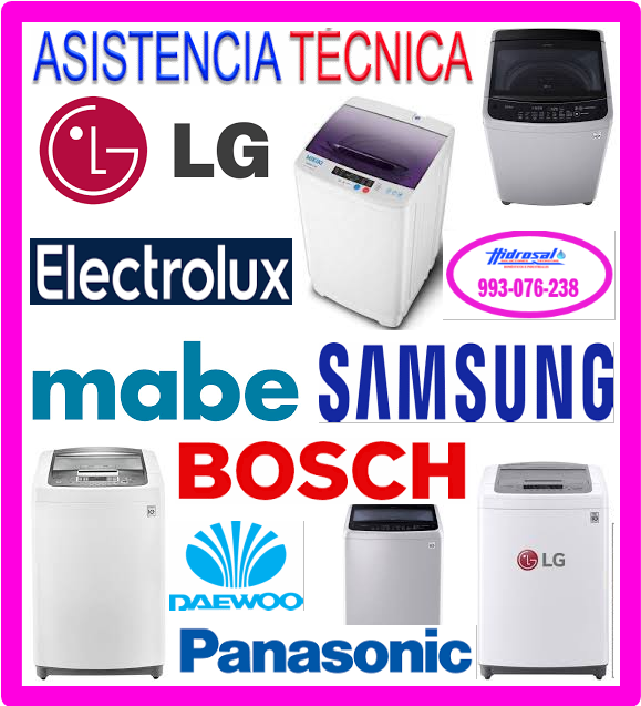 Servicio técnico lavadoras Lg