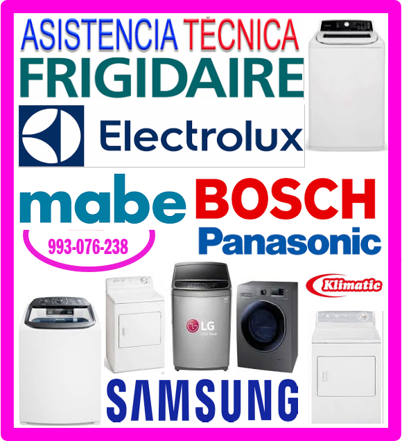 Servicio técnico lavadoras Frigidaire 993076238