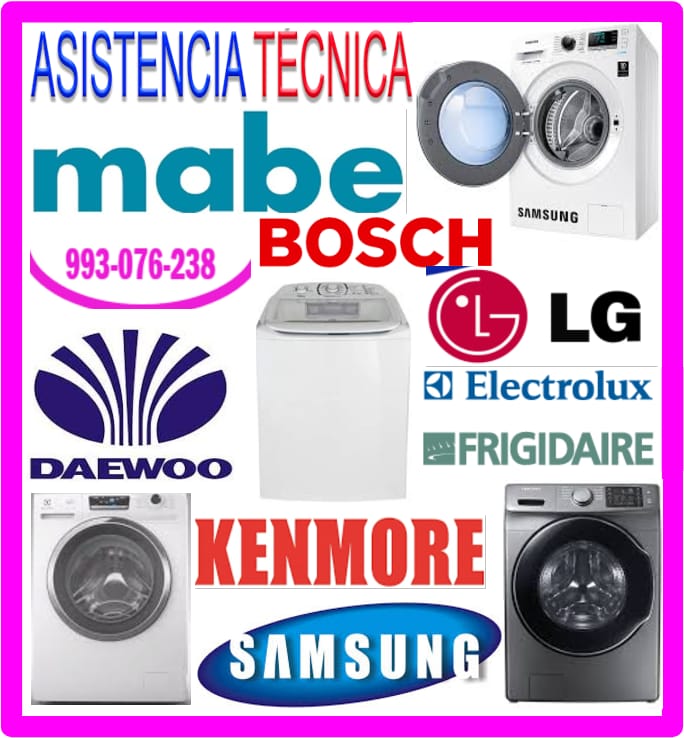 Servicio técnico lavadoras Mabe