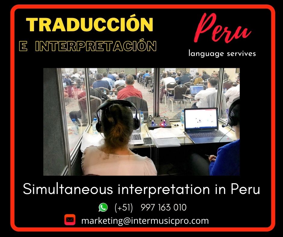 TRADUCTOR Italiano_ inglés- español eventos ✅LIMA